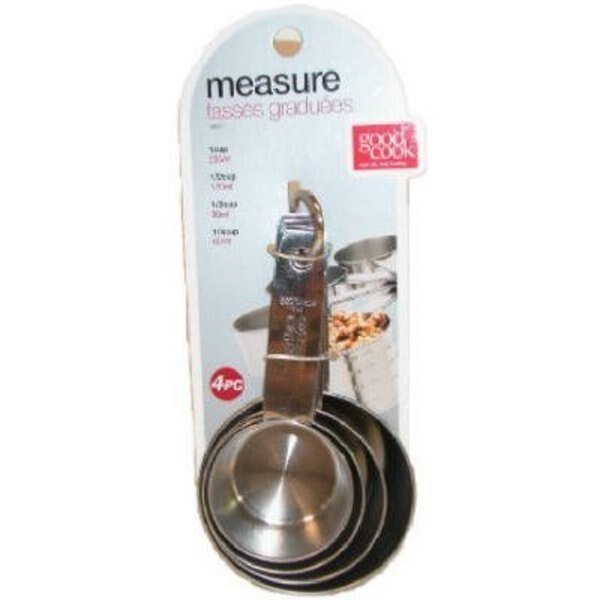 4PC SS Meas Cup Set, Bradshaw, Mfr#: 19850